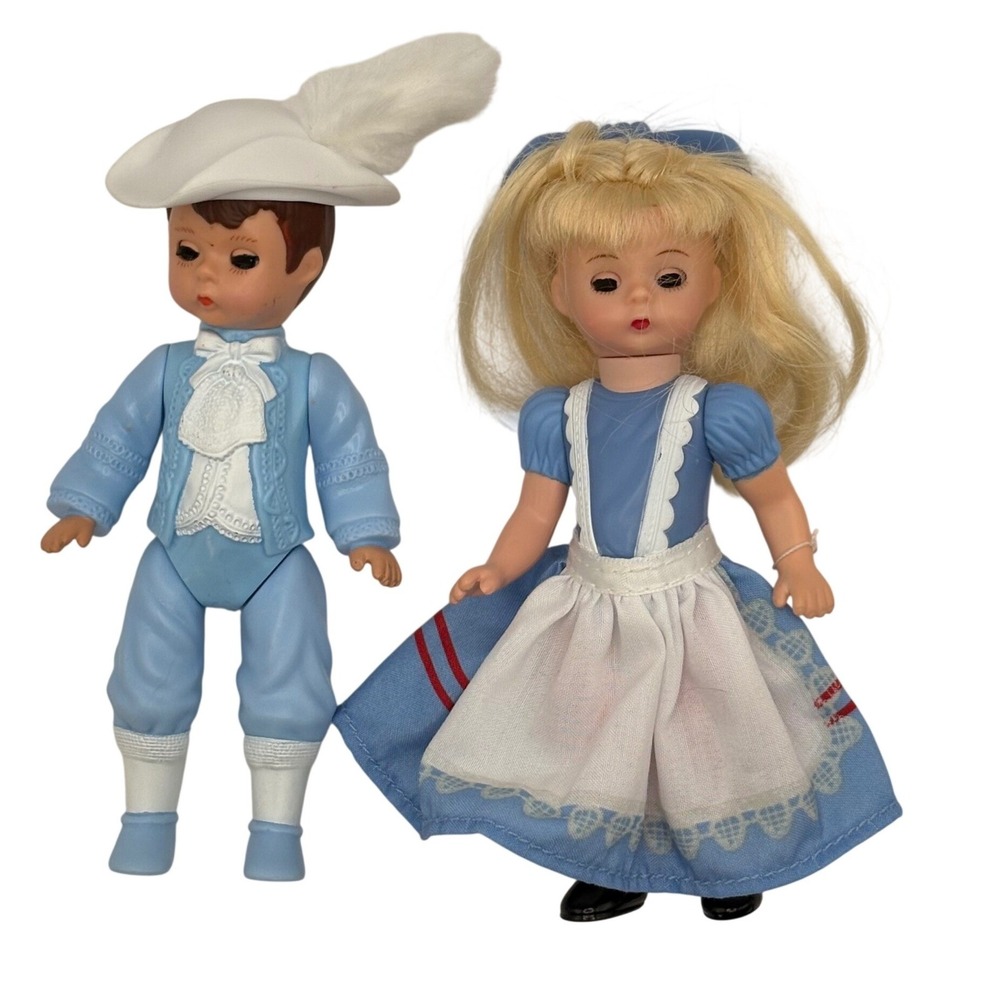 2- McDonald's Madame Alexander 2010 Dolls Alice in Wonderland Prince Charming 5"